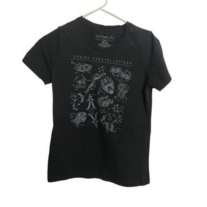 Fifth Sun Zodiac Constellations T-Shirt Size: Large GUC